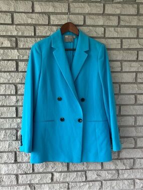 ASOS Aqua Double Breasted Blazer Size 8